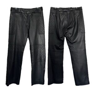 Ralph Lauren (Polo) Genuine Leather Moto Pant